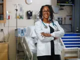 A nursing with her bachelor's degree