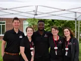 The Admissions Team at the NSO Tent