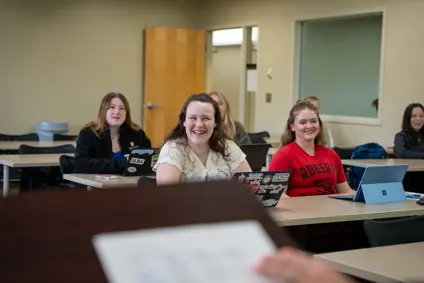 A Group Of Happy Teacher Education Students